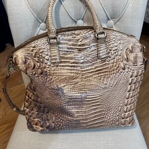 Brahmin Tan Duxbury Satchel